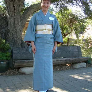 Lark Batteau Bailey, tea ceremony attire, Tea Ceremony event in the Courtyard, 2006