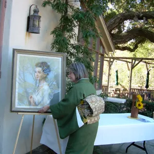 Tea Ceremony event in the Courtyard, 2006