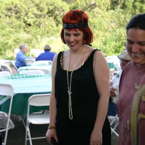 SBBG 80th Birthday Celebration, Shakira Miracle (1920's costume)