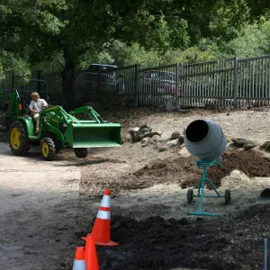 construction of new Conservation Display