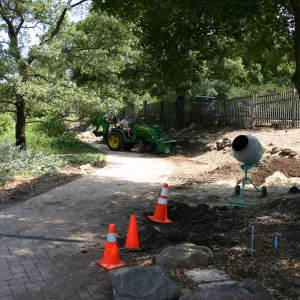 construction of new Conservation Display