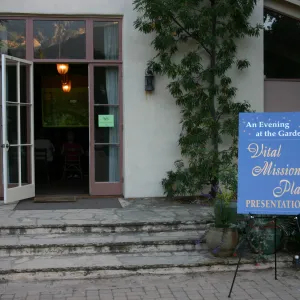 SBBG Garden Open House, Vital Mission Plan presentation in the Blaksley Library
