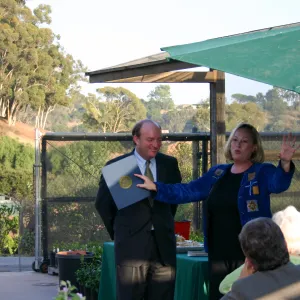 Dedication event, Pritzlaff fund for plant conservation