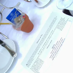 High Tea in the Garden, table setting