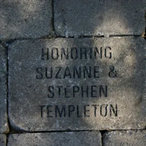 Milestone paver stones, dedication, rememberance