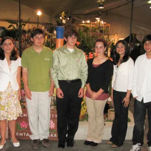 SBBG TEEN group, Orchid Show event, 2007