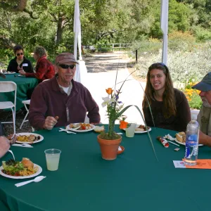 Jim, Manny, Jay, Heather and Geege, Volunteer Luncheon, 2007
