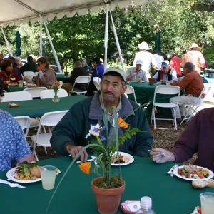 Jim, Manny, Jay, Volunteer Luncheon, 2007
