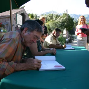Alice's Garden, book signing event at SBBG