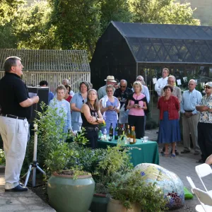 Alice's Garden, book signing event at SBBG