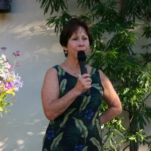Anne-Marie Castleberg, Alice's Garden, book signing event at SBBG
