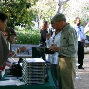 Alice's Garden, book signing at Alice Keck Park Memorial Garden