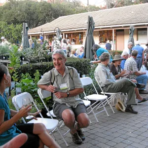 Mediterranean Skys Symposium Garden tour.