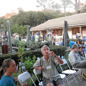 Mediterranean Skys Symposium Garden tour. 