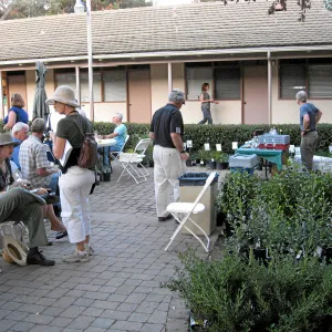 Mediterranean Skys Symposium Garden tour.