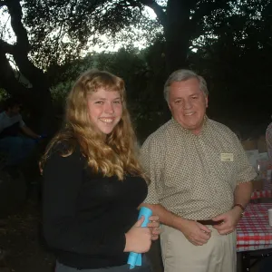 Juliet Evans, Bob Sherwood, Great Garden Nature Night, SBBG, 2003