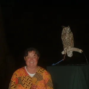 owl, Great Garden Nature Night, SBBG, 2003