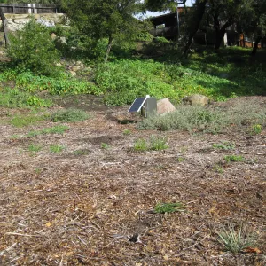 Irrigation controller at the Tunnel Triangle