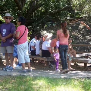SBBG Community Free Day, Docent Tour group