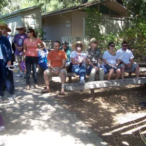 SBBG Community Free Day, Docent Tour group