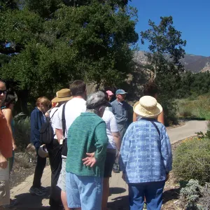 SBBG Community Free Day, Docent Tour group