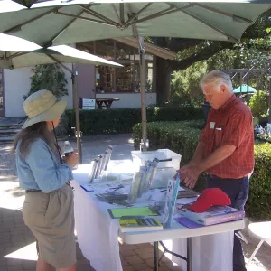 SBBG Community Free Day, Master Gardener table