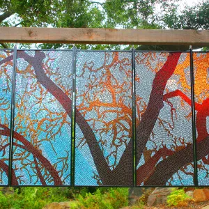 stained glass art exhibit, Rose and Nightingale concert in the Garden event