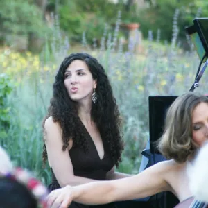 musicians, Rose and Nightingale concert in the Garden event