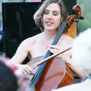musicians, Rose and Nightingale concert in the Garden event