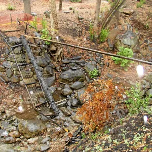 Campbel Bridge after the Jesusita Fire