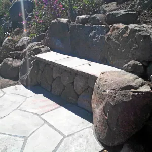 New Stone Bench