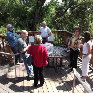 SBBG Wine & Cheese Lecture series, Home Demonstration Deck