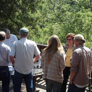 SBBG Wine & Cheese Lecture series, Home Demonstration Deck