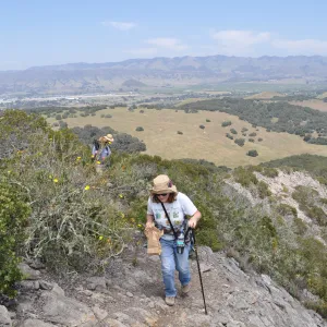 Garden field trip to Indian Knob, San Luis Obispo county