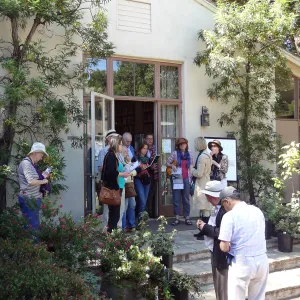 Special Garden Tour for a group of garden enthusiasts from England at the SBBG