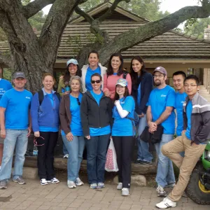 Volunteers from Citrix Corp