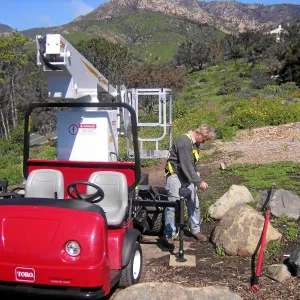New cherry picker lift from 2009 Stanley Smith Grant