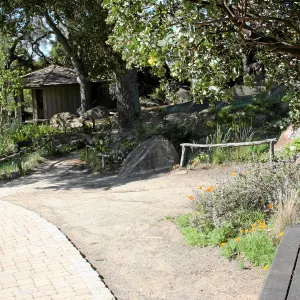 Meadow,Main path, southwest, looking towards kiosk