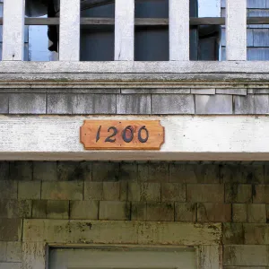 CFD safety, address signs to Gane House & Hort Unit