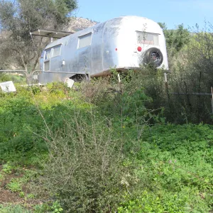 Trailer on Maloy property adjacent to Porter Trail