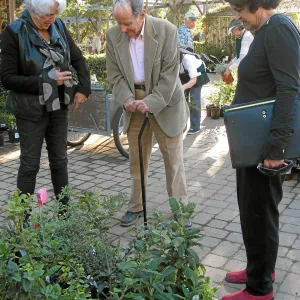 2011 Fall plant sale preview party, Sue Adams, Kellam de Forest, Sydney Baumgartner