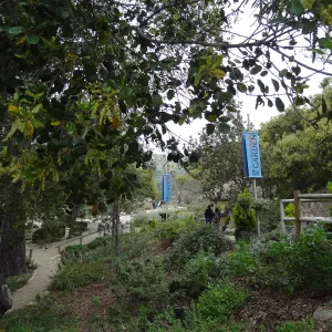 Garden Entrance, banners