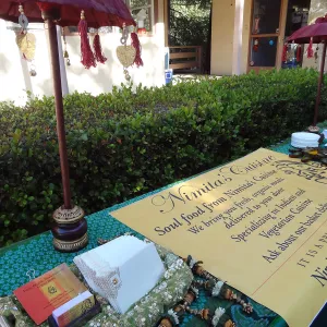 SBBG hosts Santa Barbara Chamber of Commerce Mixer, June 2013, catering