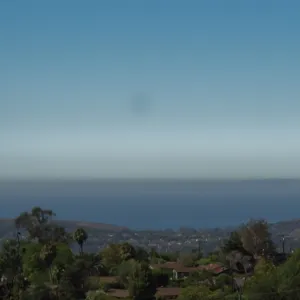 View of the Channel Islands from the Hort Unit, SBBG