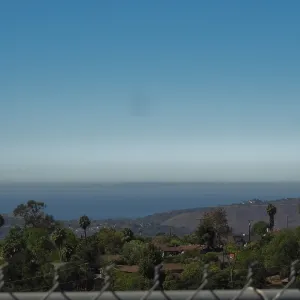 View of the Channel Islands from the Hort Unit, SBBG