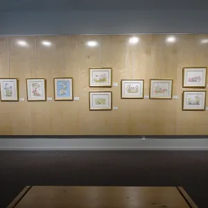 Patrick O'Hara exhibit at the Wildling Art Museum, SBBG Blaksley Library Special Collections, Art