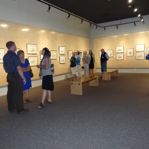 Patrick O'Hara exhibit at the Wildling Art Museum, SBBG Blaksley Library Special Collections, Art
