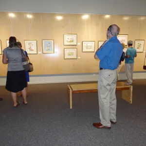 Patrick O'Hara exhibit at the Wildling Art Museum, SBBG Blaksley Library Special Collections, Art