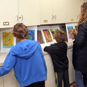 iCAN Alphabet Mural Unveiling