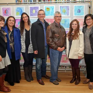 iCAN Art Exhibit Opening